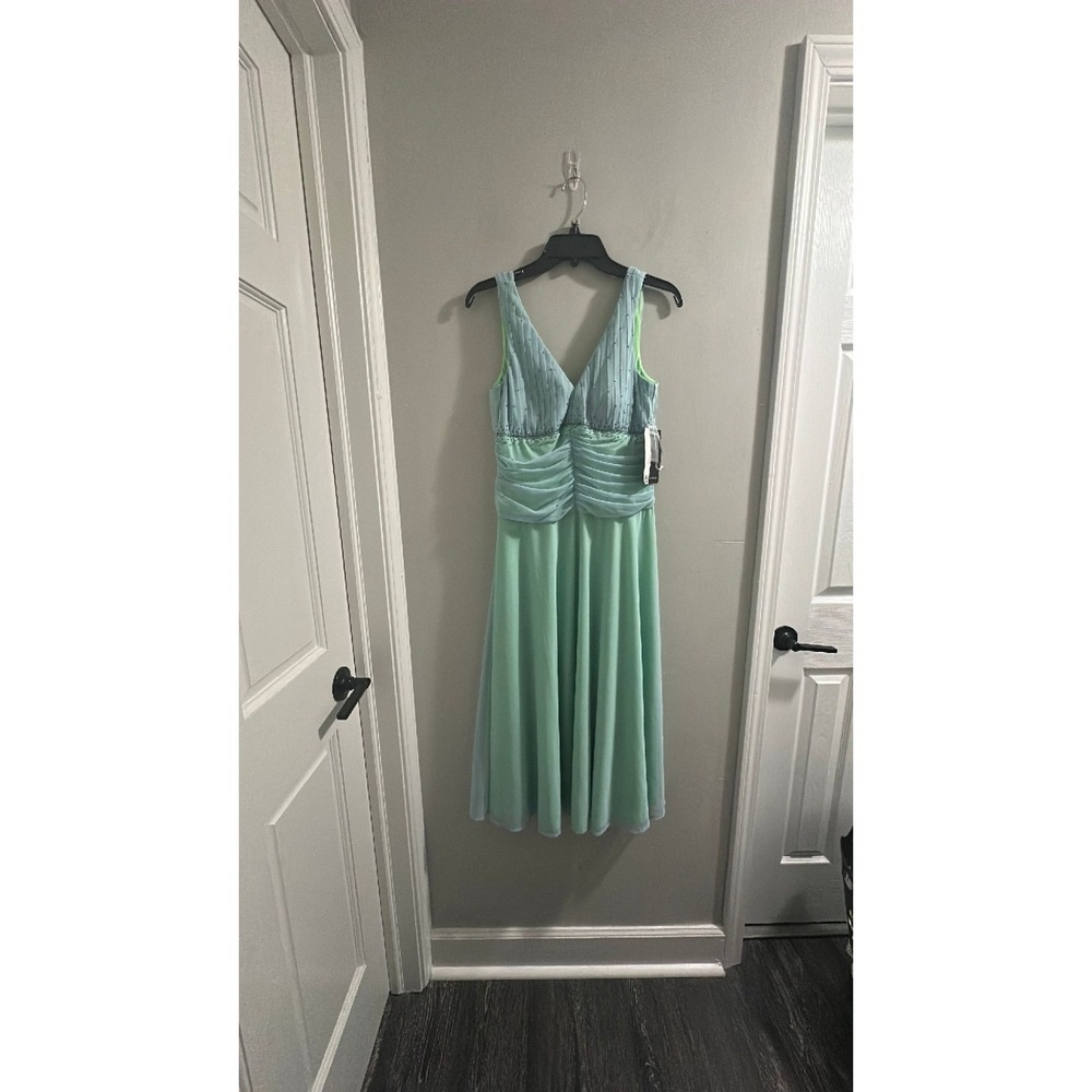 JS Boutique green blue y2k dress new US size 10
